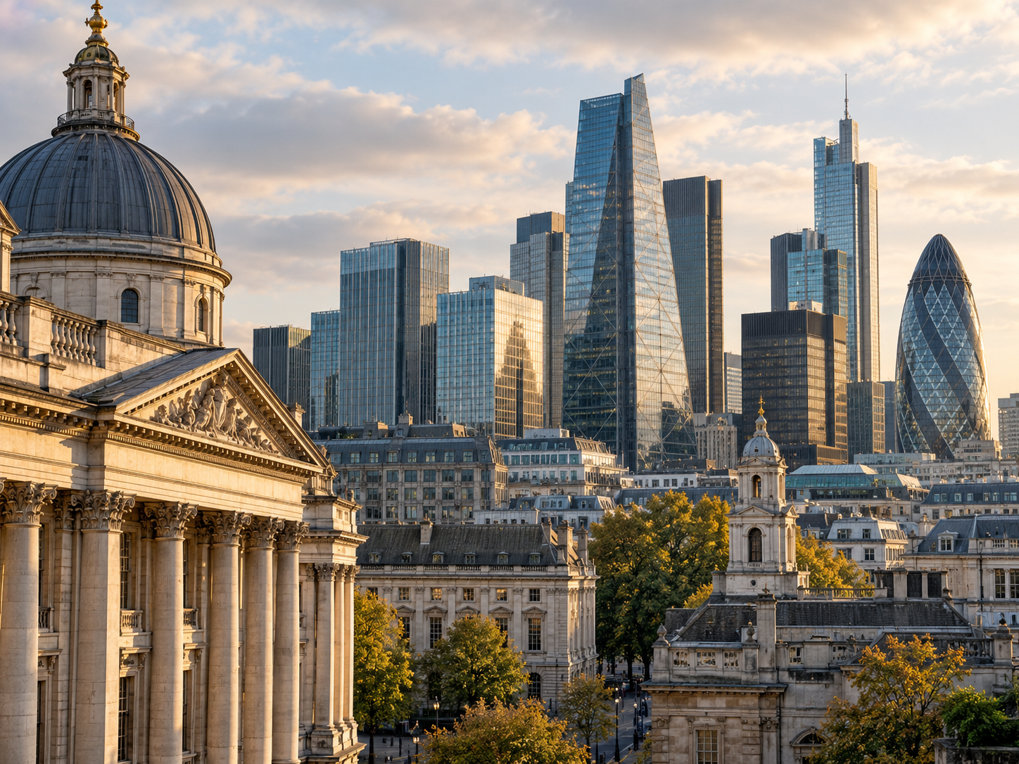 Londra tra cupole e grattacieli